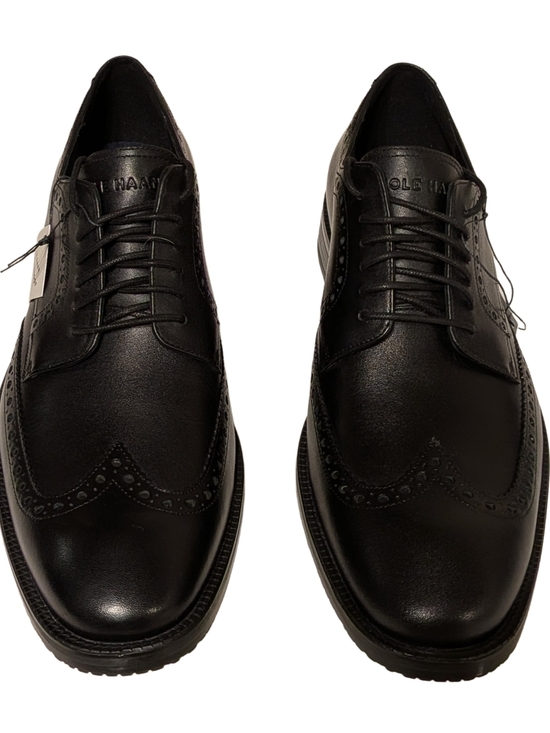 Cole Haan Other - Cole Haan Black Leather Wingtip Derby Shoes